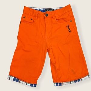 Coogi Kids Orange Jean Shorts, Size 10